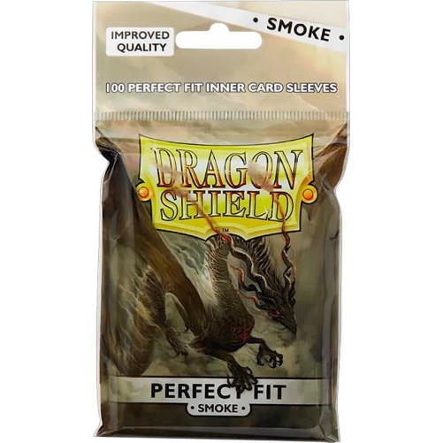 Dragon Shield Perfect Fit Toploader — Clear - Smoke  — протектори 100 шт.